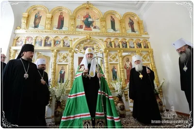 Святейший Патриарх Кирилл посетил храм Архистратига Божия Михаила в Бухаре