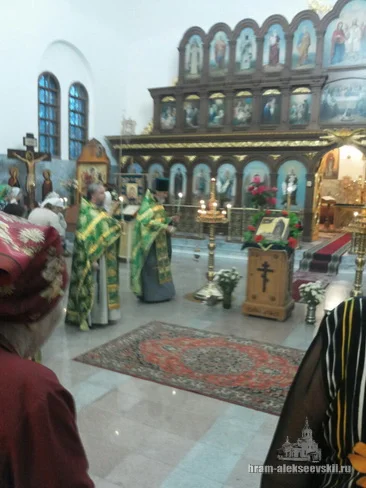 Храм Сергия Радонежского г. Навои отметил свой престольный праздник