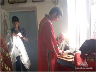 Престольный праздник в храме вмч. Георгия Победоносца