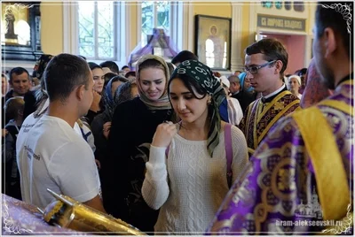 Святейший Патриарх Кирилл совершил вечернее богослужение в соборе святителя Алексия Московского в Самарканде. 30. 09. 2017.
