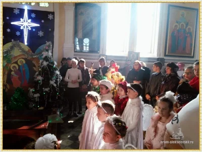 Дорогие братья и сестры, поздравляем Вас с Рождеством Христовым!