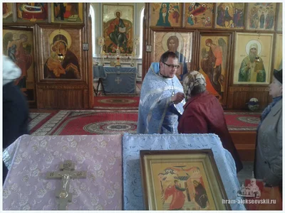 Литургия в праздник Благовещения Пресвятой Богородицы