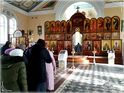 Праздничная Литургия в праздник Сретения Господня