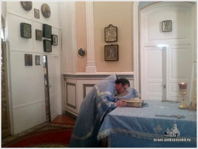 Праздник Благовещения в нашем храме
