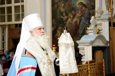 В праздник Крещения Господня митрополит Викентий совершил Литургию в кафедральном соборе города Ташкента