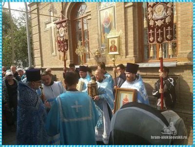 Престольный праздник в храме Покрова Пресвятой Богородицы