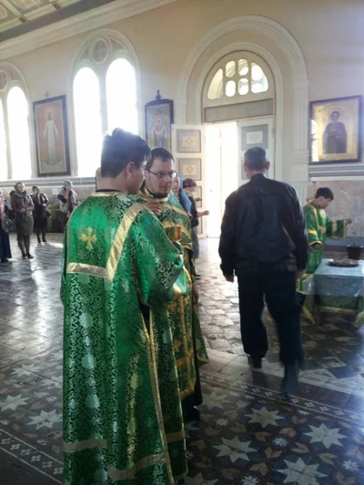 В Свято – Алексиевском Соборе г. Самарканда молитвенно отметили праздник Входа Господня в Иерусалим