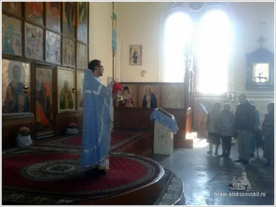 Праздник Благовещения в нашем храме
