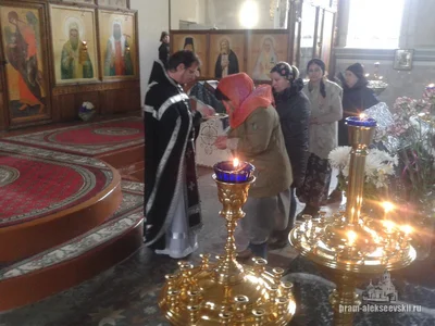 Литургия Преждеосвященных Даров в Свято – Алексиевском соборе
