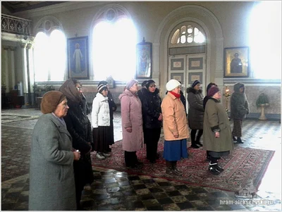 Божественная Литургия в день Сретения Господня