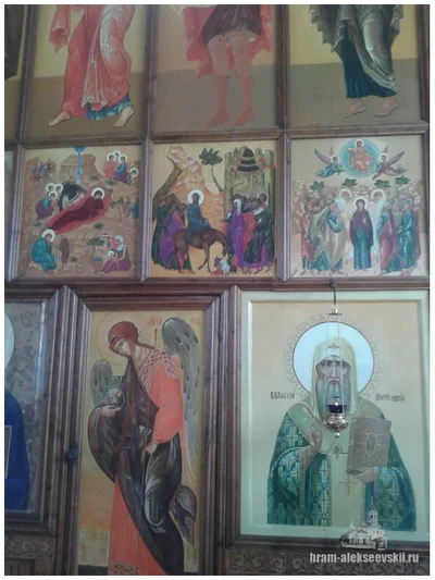 Праздничная литургия Входа Господня в Иерусалим прошла в Свято — Алексиевском соборе