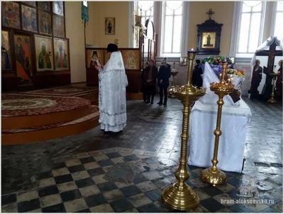 Божественная Литургия в праздник Сретения Господня