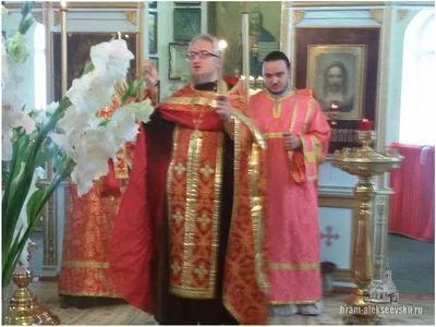 Престольный праздник в храме вмч. Георгия Победоносца