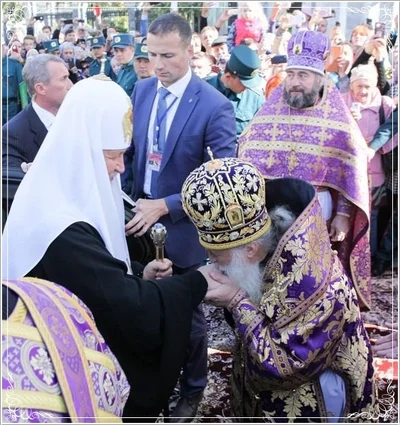 Патриарх Кирилл совершил великий чин освящения главного храма епархии и всего Среднеазиатского митрополичьего округа