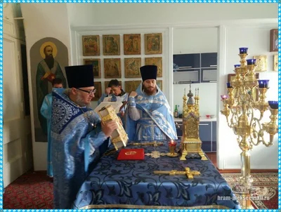 Престольный праздник в храме Покрова Пресвятой Богородицы