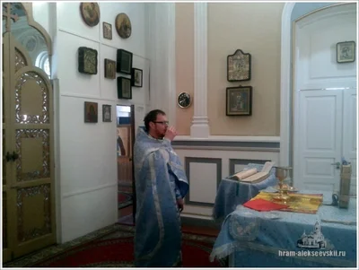Праздник Благовещения в нашем храме