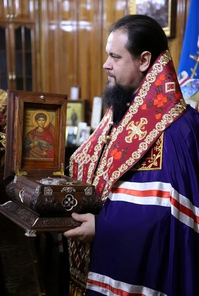 В Ташкент доставлен ковчег с частицей мощей святого великомученика Димитрия Солунского