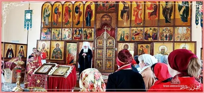 Архипастырский пасхальный визит в Свято — Алексиевский собор