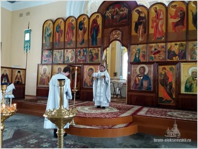 Божественная Литургия в праздник Сретения Господня