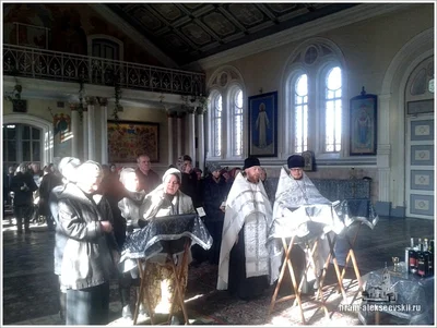 Соборование в Великий пост