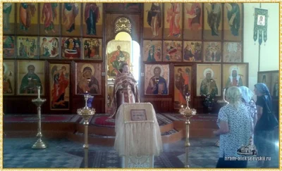 Состоялась Литургия в память усекновения главы Иоанна Предтечи
