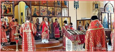 Архипастырский пасхальный визит в Свято — Алексиевский собор