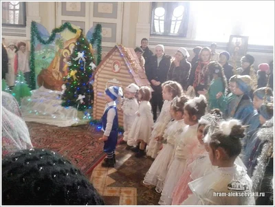 Праздничная литургия в честь Рождества Христова