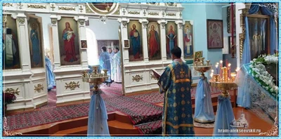 Престольный праздник в Покровском храме г. Самарканда (2020)