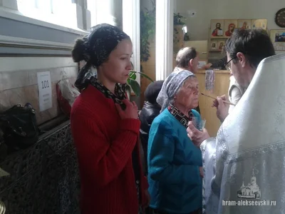 Таинство соборования в Великий Пост
