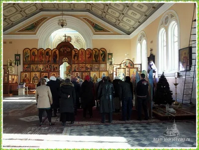 В соборе прошел молебен на Новый год