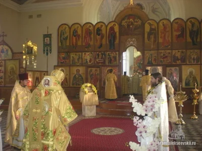 Память преподобного Саввы Освященного архипастырь почтил в Свято-Алексиевском соборе Самарканда