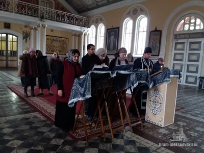 Первая литургия Преждеосвященных даров 2018 года в соборе