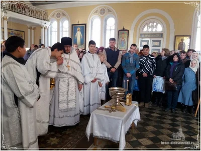 Крещение Господне 2018 года в Свято-Алексиевском соборе