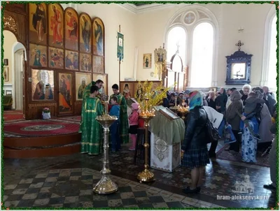 Вход Господень во Иерусалим-праздник в Свято – Алексиевском соборе