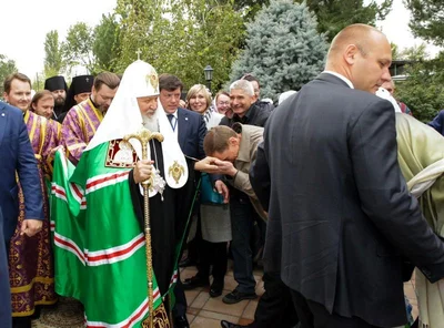 Предстоятель Русской Православной Церкви посетил Свято-Троицкий Никольский женский монастырь