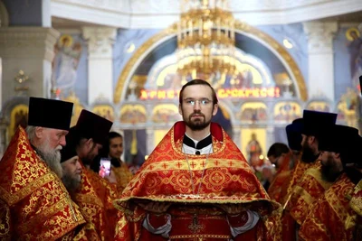Духовенство епархии поздравило архипастыря с Пасхой Христовой