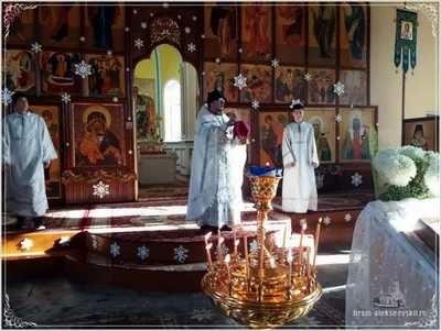 Крещение Господне 2018 года в Свято-Алексиевском соборе