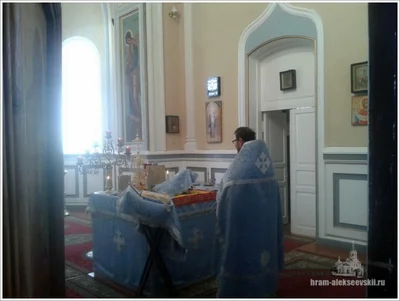 Праздник Благовещения в нашем храме