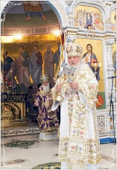 Патриарх Кирилл совершил великий чин освящения главного храма епархии и всего Среднеазиатского митрополичьего округа
