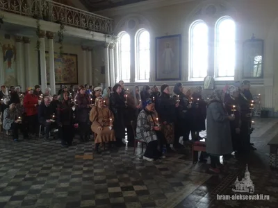 Таинство соборования в Великий Пост
