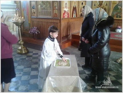 Праздник Введения во храм Пресвятой Богородицы