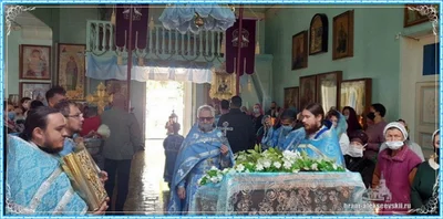 Престольный праздник в Покровском храме г. Самарканда (2020)