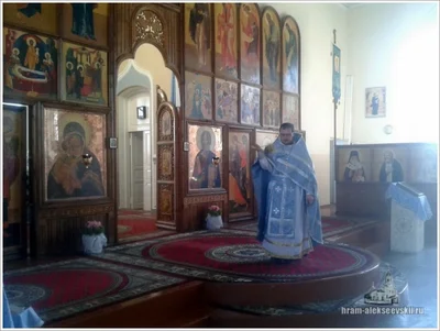 Праздник Благовещения в нашем храме