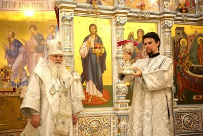 В праздник Крещения Господня митрополит Викентий совершил Литургию в кафедральном соборе города Ташкента