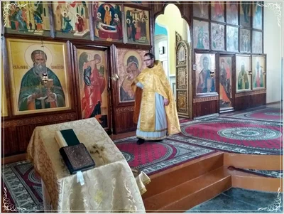 Божественная литургия в день памяти святителя Николая, архиепископа Мир Ликийских чудотворца