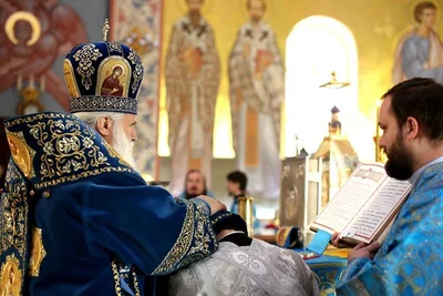 В праздник Казанской иконы Божией Матери в соборе митрополит Викентий совершил дьяконскую хиротонию