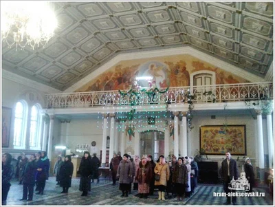 Праздничная литургия в честь Рождества Христова