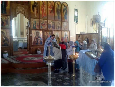 Праздник Благовещения в нашем храме