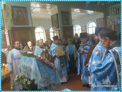Престольный праздник в храме Покрова Пресвятой Богородицы