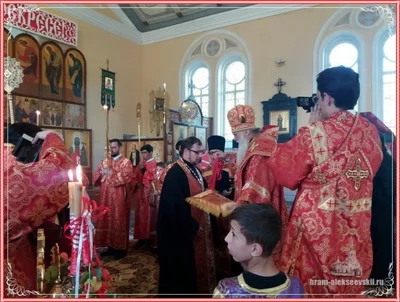Архипастырский пасхальный визит в Самарканд